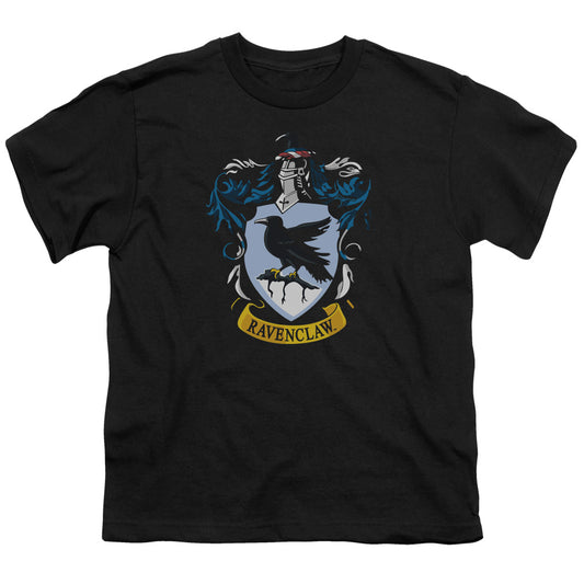 Harry Potter Ravenclaw Crest Kids Youth T Shirt Black