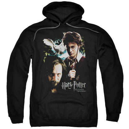 Harry Potter Harry and Sirius Mens Hoodie Black
