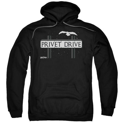 Harry Potter Privet Drive Mens Hoodie Black