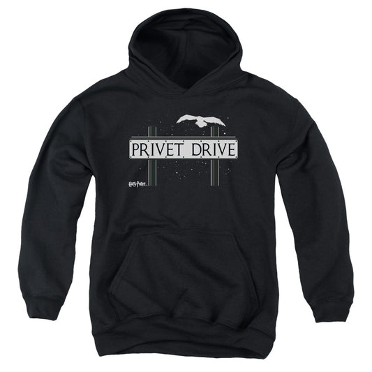 Harry Potter Privet Drive Kids Youth Hoodie Black