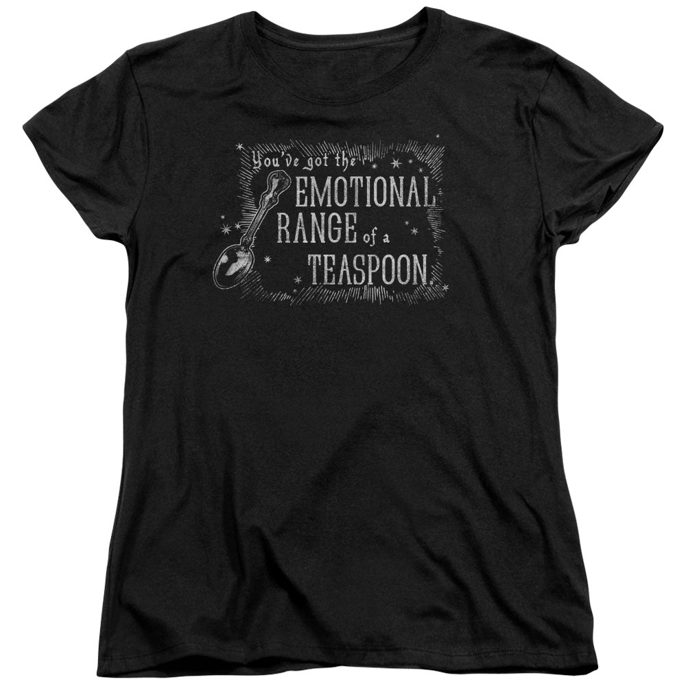 Harry Potter Order of Phoenix Teaspoon Womens T Shirt Black