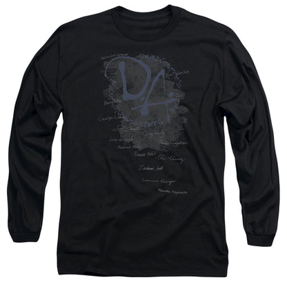 Harry Potter Dumbledores Army Mens Long Sleeve Shirt Black
