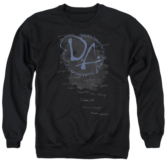 Harry Potter Dumbledores Army Mens Crewneck Sweatshirt Black