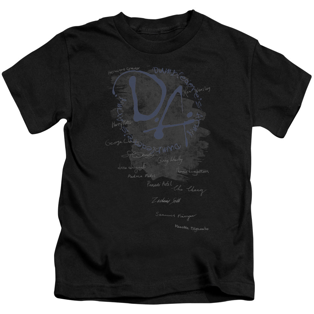 Harry Potter Dumbledores Army Juvenile Kids Youth T Shirt Black