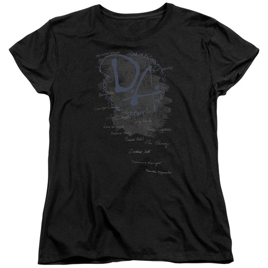 Harry Potter Dumbledores Army Womens T Shirt Black