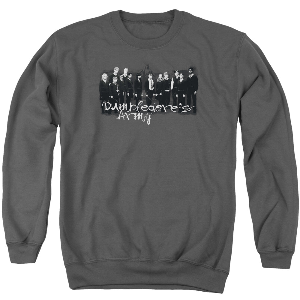 Harry Potter and the Order of Phoenix Da Squad Mens Crewneck Sweatshirt Charcoal