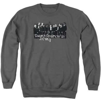 Harry Potter and the Order of Phoenix Da Squad Mens Crewneck Sweatshirt Charcoal