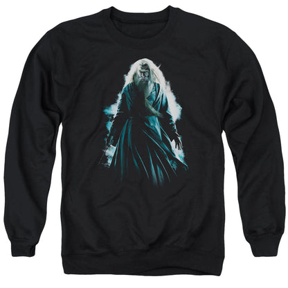 Harry Potter Dumbledore Burst Mens Crewneck Sweatshirt Black