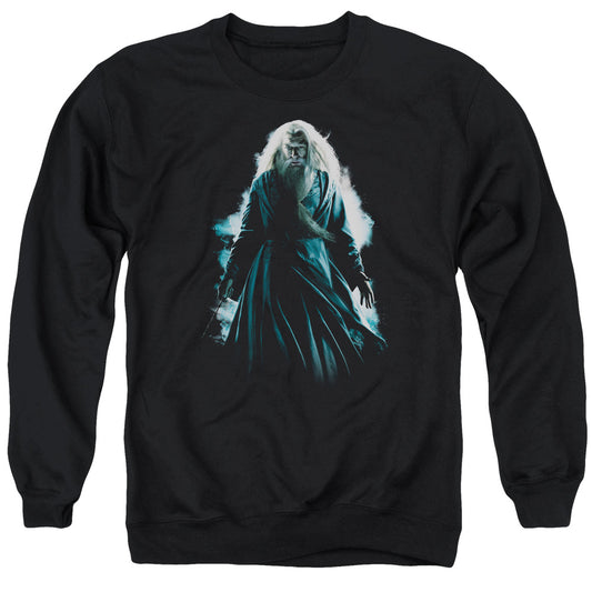 Harry Potter Dumbledore Burst Mens Crewneck Sweatshirt Black