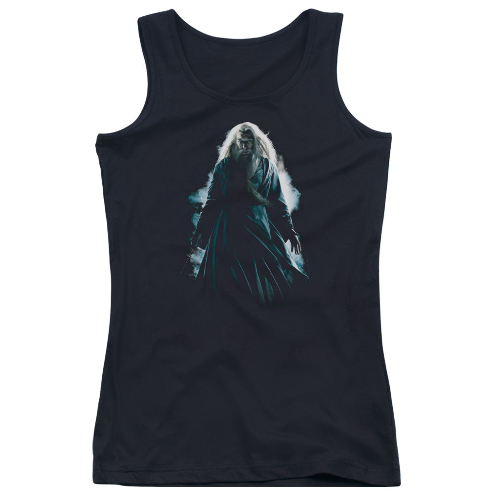 Harry Potter Dumbledore Burst Womens Tank Top Shirt Black