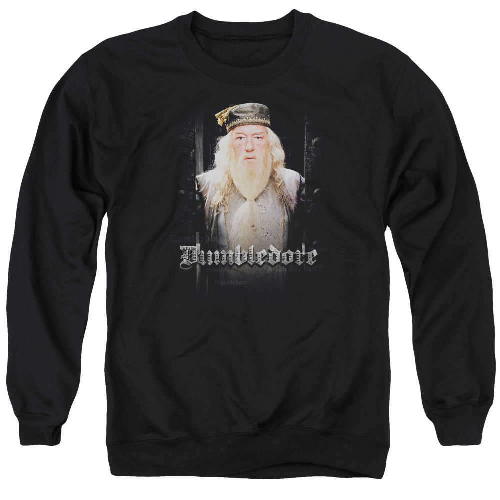 Harry Potter Dumble Doors Mens Crewneck Sweatshirt Black