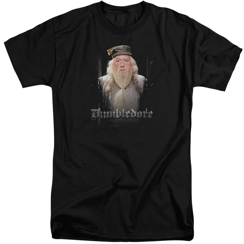 Harry Potter Dumble Doors Mens Tall T Shirt Black