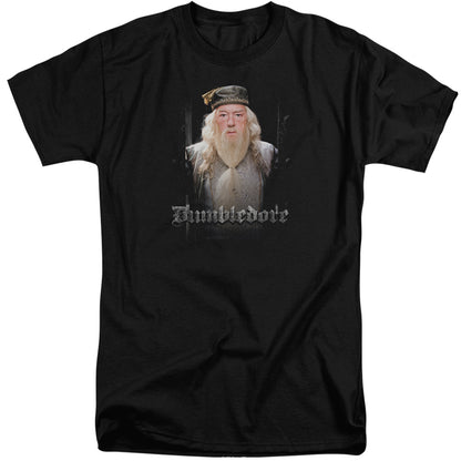 Harry Potter Dumble Doors Mens Tall T Shirt Black Officially Licensed
