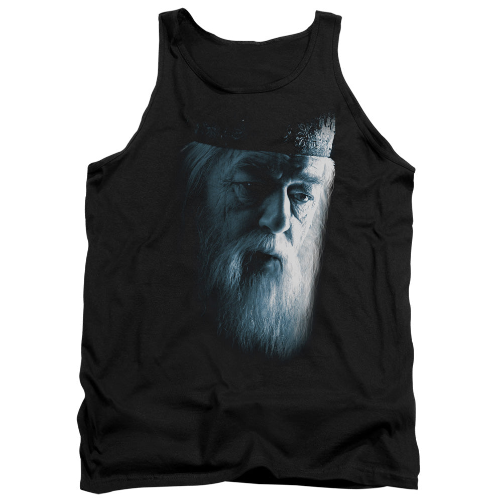 Harry Potter Dumbledore Face Mens Tank Top Shirt Black