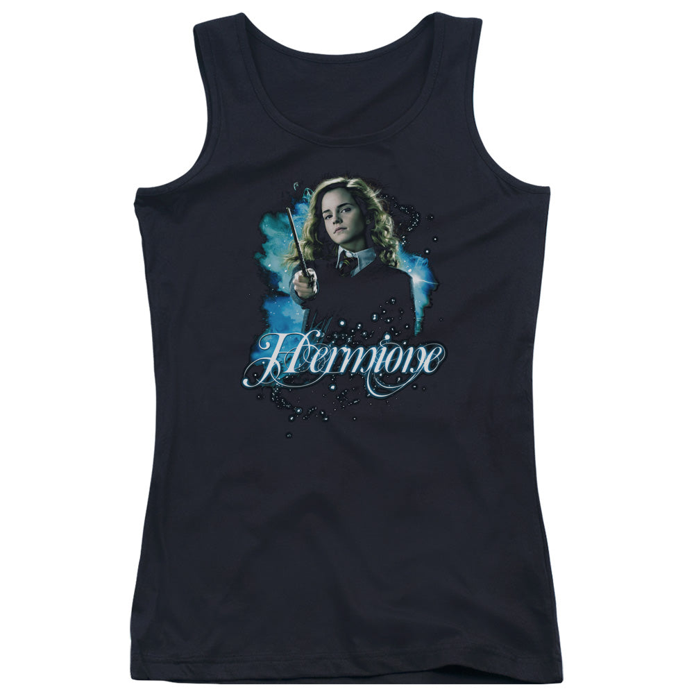 Harry Potter Hermione Ready Womens Tank Top Shirt Black