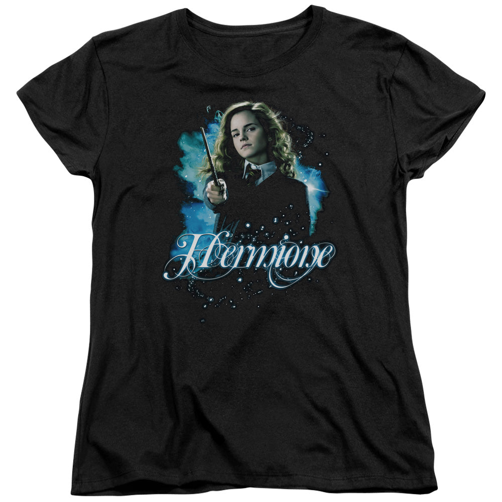 Harry Potter Hermione Ready Womens T Shirt Black