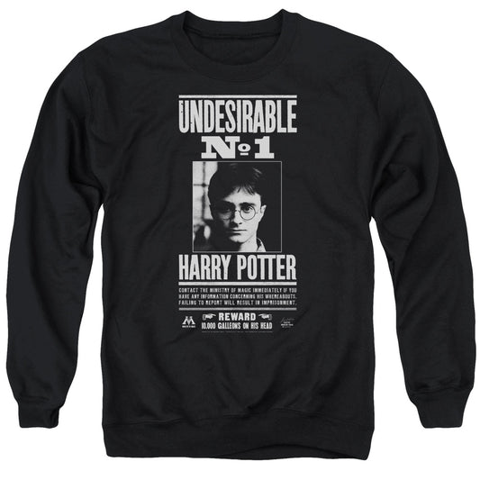 Harry Potter Undesirable No 1 Mens Crewneck Sweatshirt Black