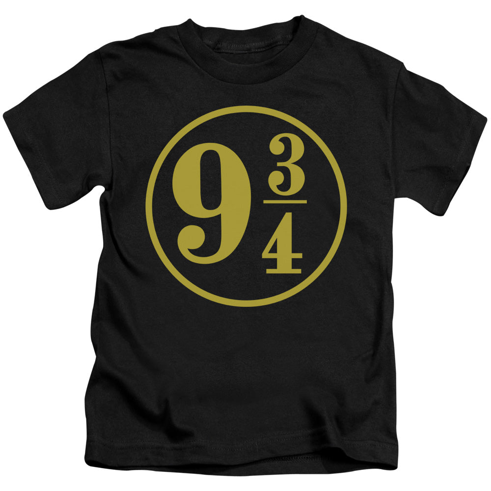 Harry Potter 9 3 4 Juvenile Kids Youth T Shirt Black