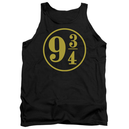 Harry Potter 9 3 4 Mens Tank Top Shirt Black