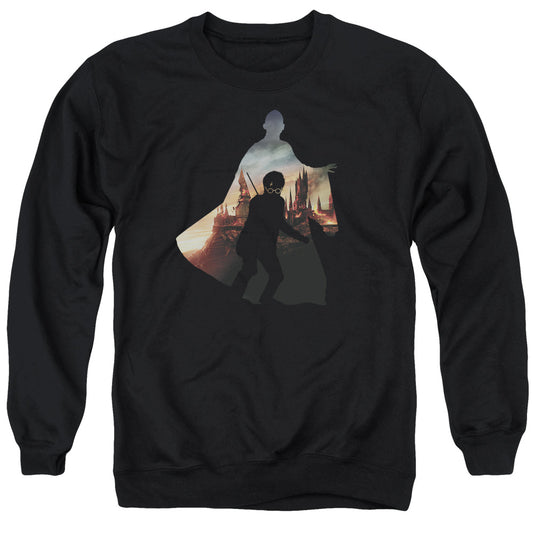 Harry Potter Voldemort Looms Mens Crewneck Sweatshirt Black