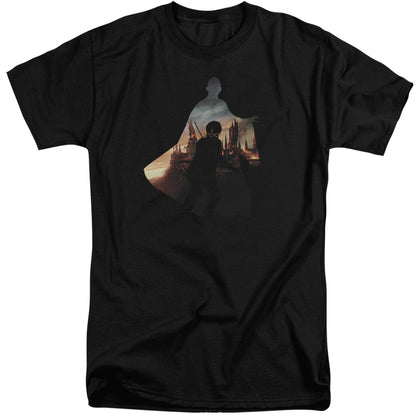 Harry Potter Voldemort Looms Mens Tall T Shirt Black Officially Licensed