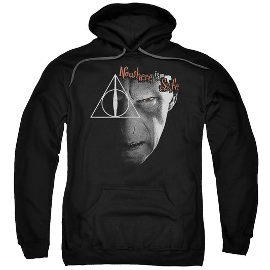 Harry Potter Nowhere is Safe Mens Hoodie Black