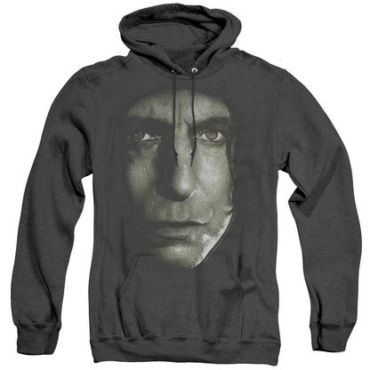 Harry Potter Snape Head Heather Mens Hoodie Black