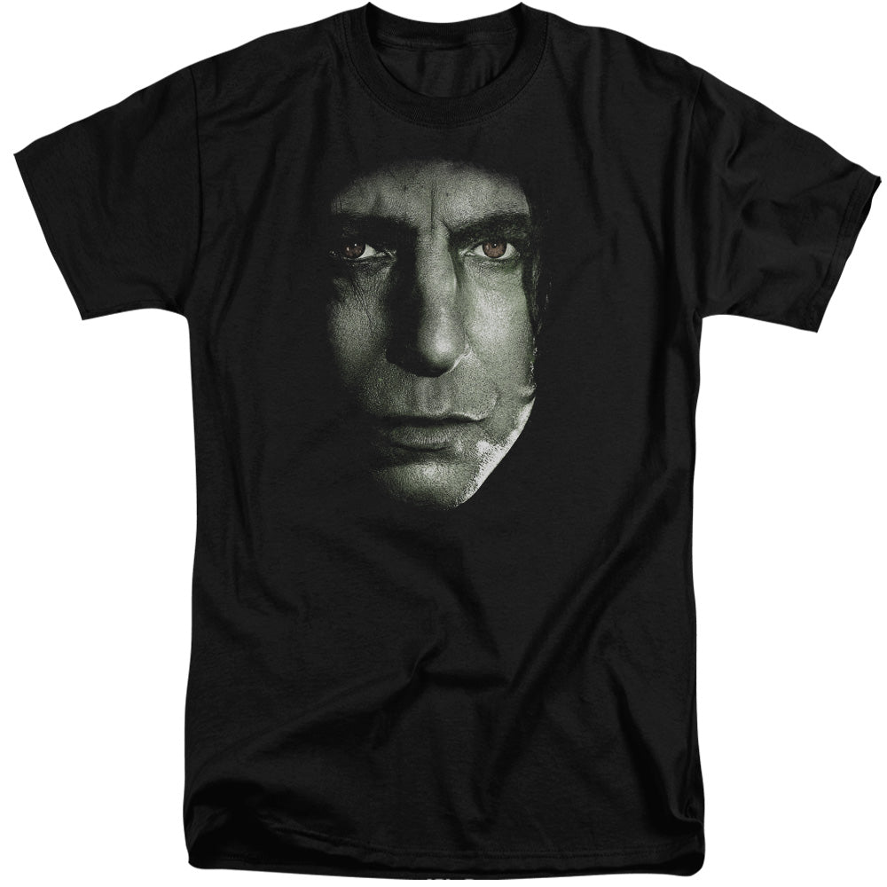 Harry Potter Snape Head Mens Tall T Shirt Black Officially Licensed