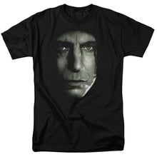 Load image into Gallery viewer, Harry Potter Snape Head Mens T Shirt Black