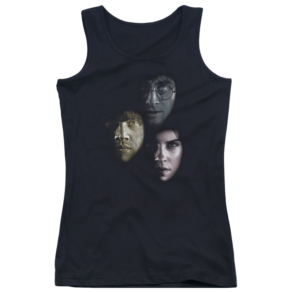 Harry Potter Hero Heads Womens Tank Top Shirt Black