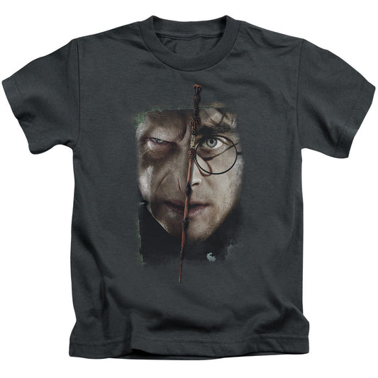 Harry Potter It All Ends Here Juvenile Kids Youth T Shirt Charcoal