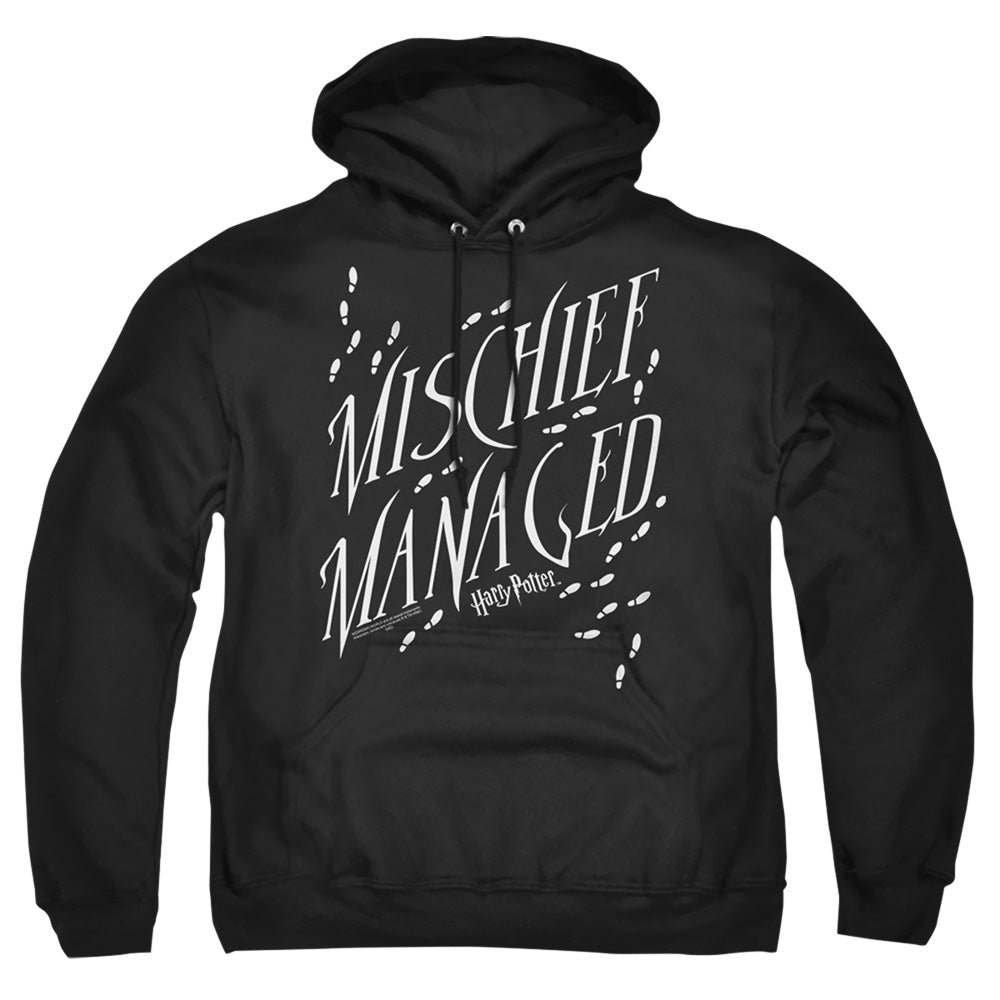 Harry Potter Mischief Managed 4 Mens Hoodie Black Officially Licensed