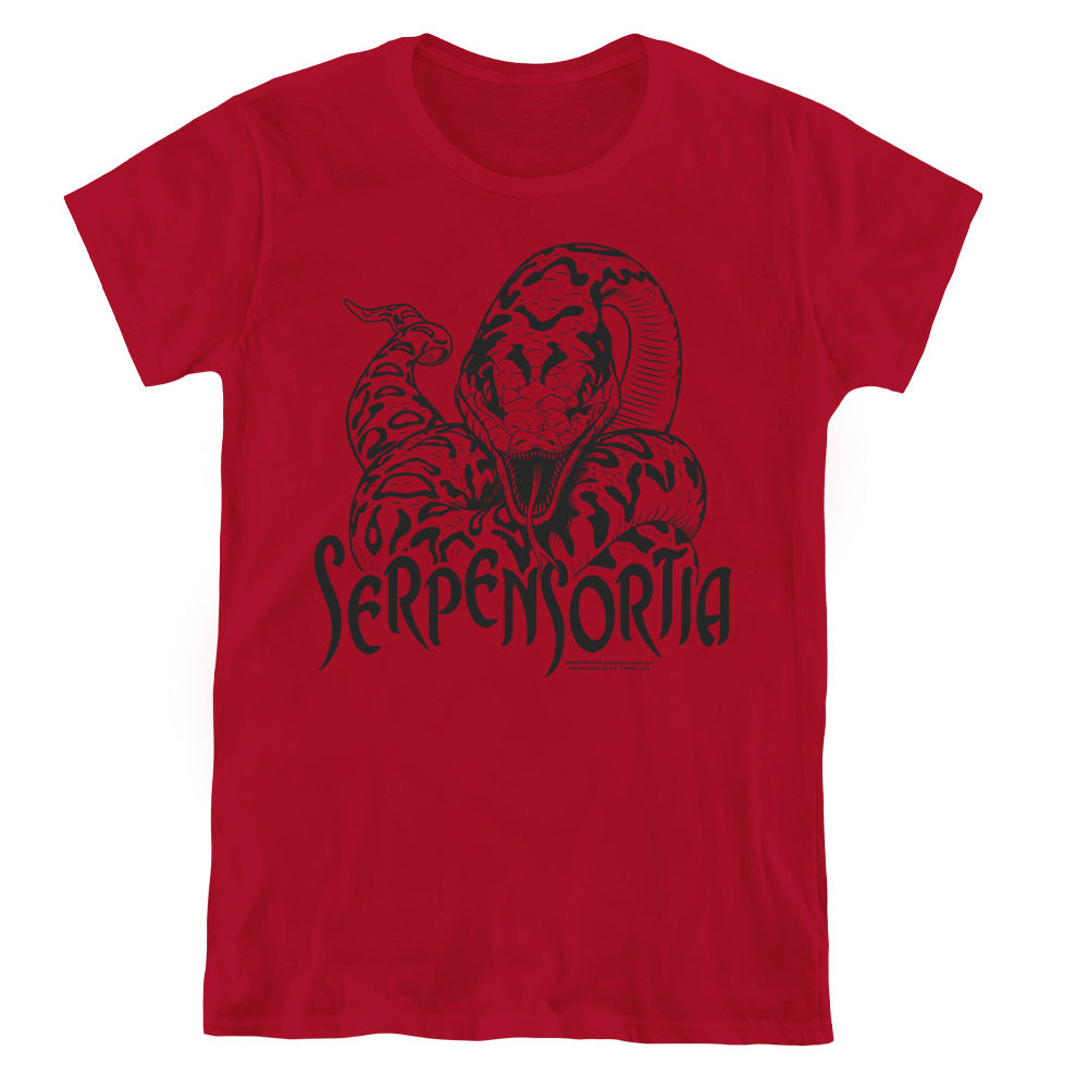 Harry Potter Serpensortia Womens T Shirt Cardinal