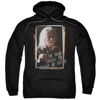 Harry Potter Olivander Mens Hoodie Black