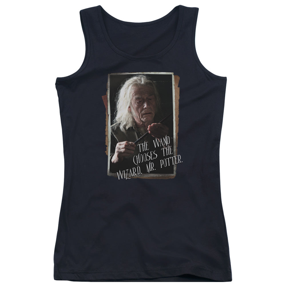 Harry Potter Olivander Womens Tank Top Shirt Black