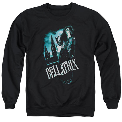 Harry Potter Bellatrix Full Body Mens Crewneck Sweatshirt Black