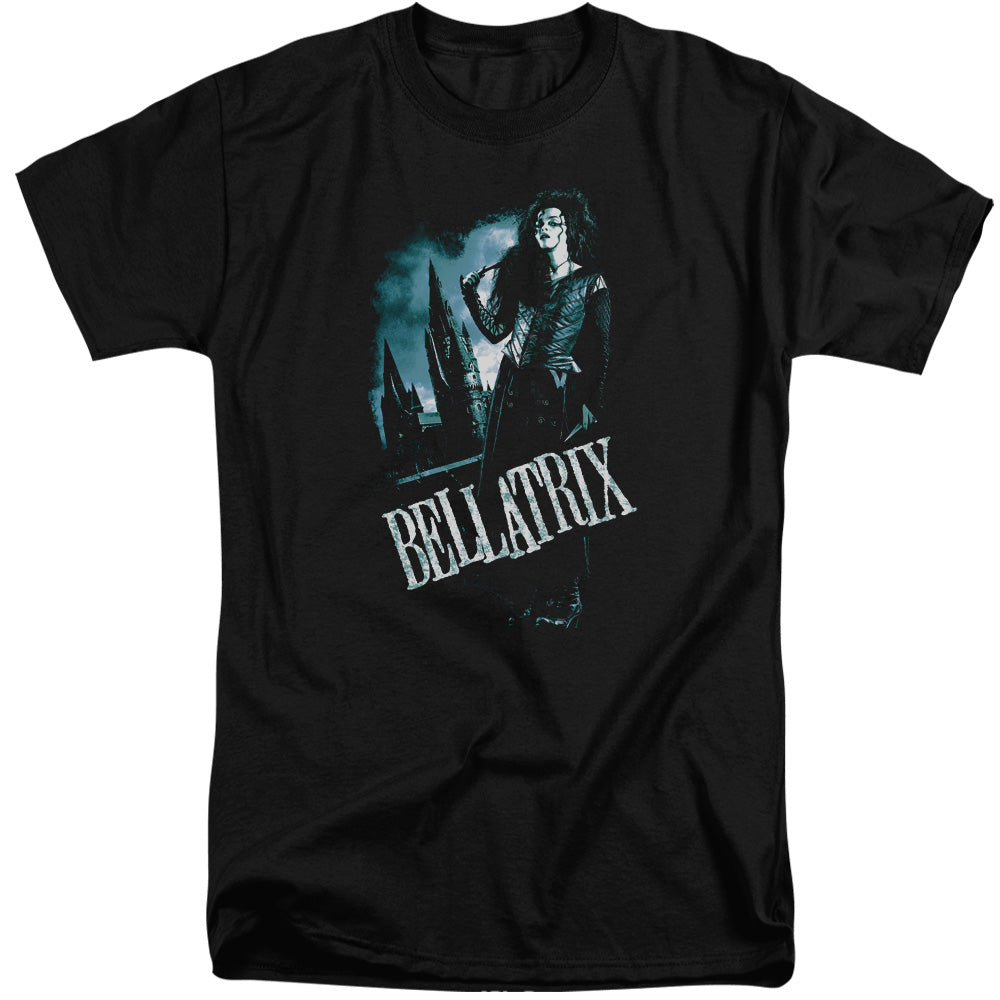 Harry Potter Bellatrix Full Body Mens Tall T Shirt Black