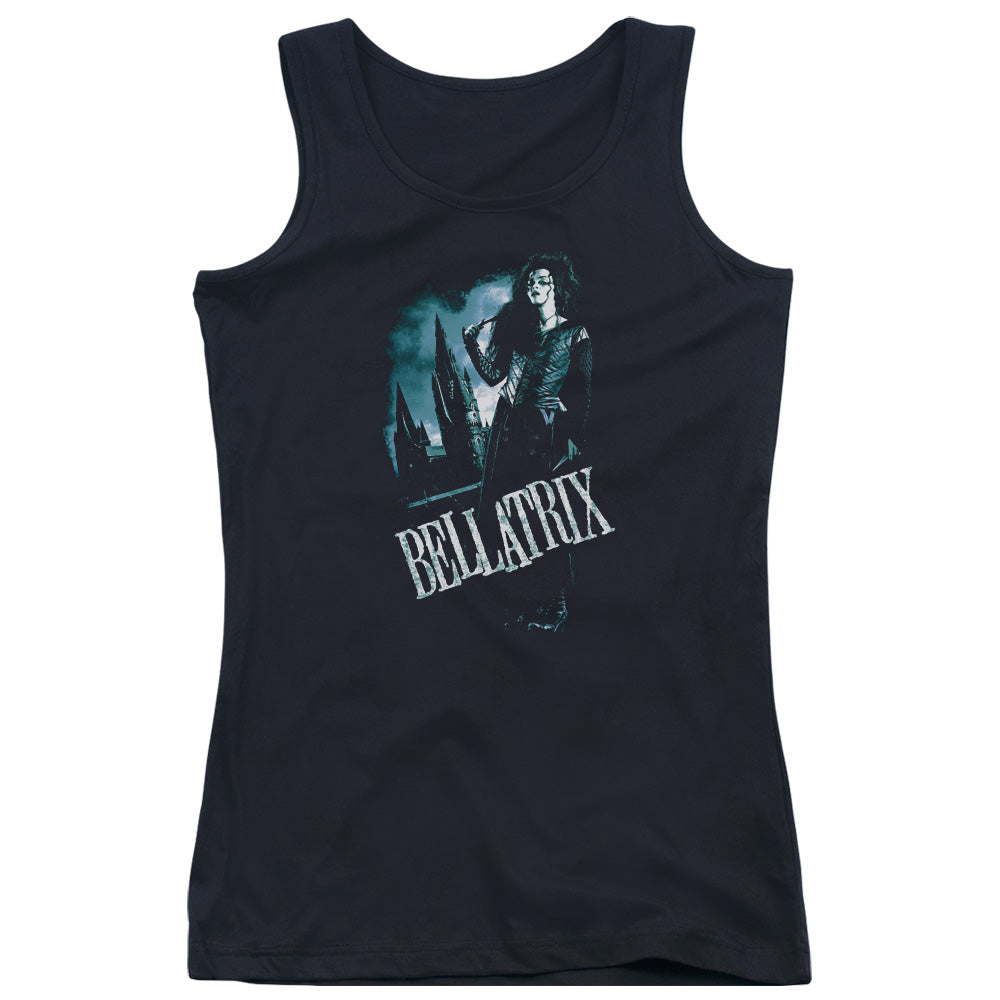 Harry Potter Bellatrix Full Body Womens Tank Top Shirt Black