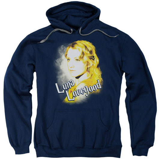 Harry Potter Luna Closeup Mens Hoodie Navy Blue