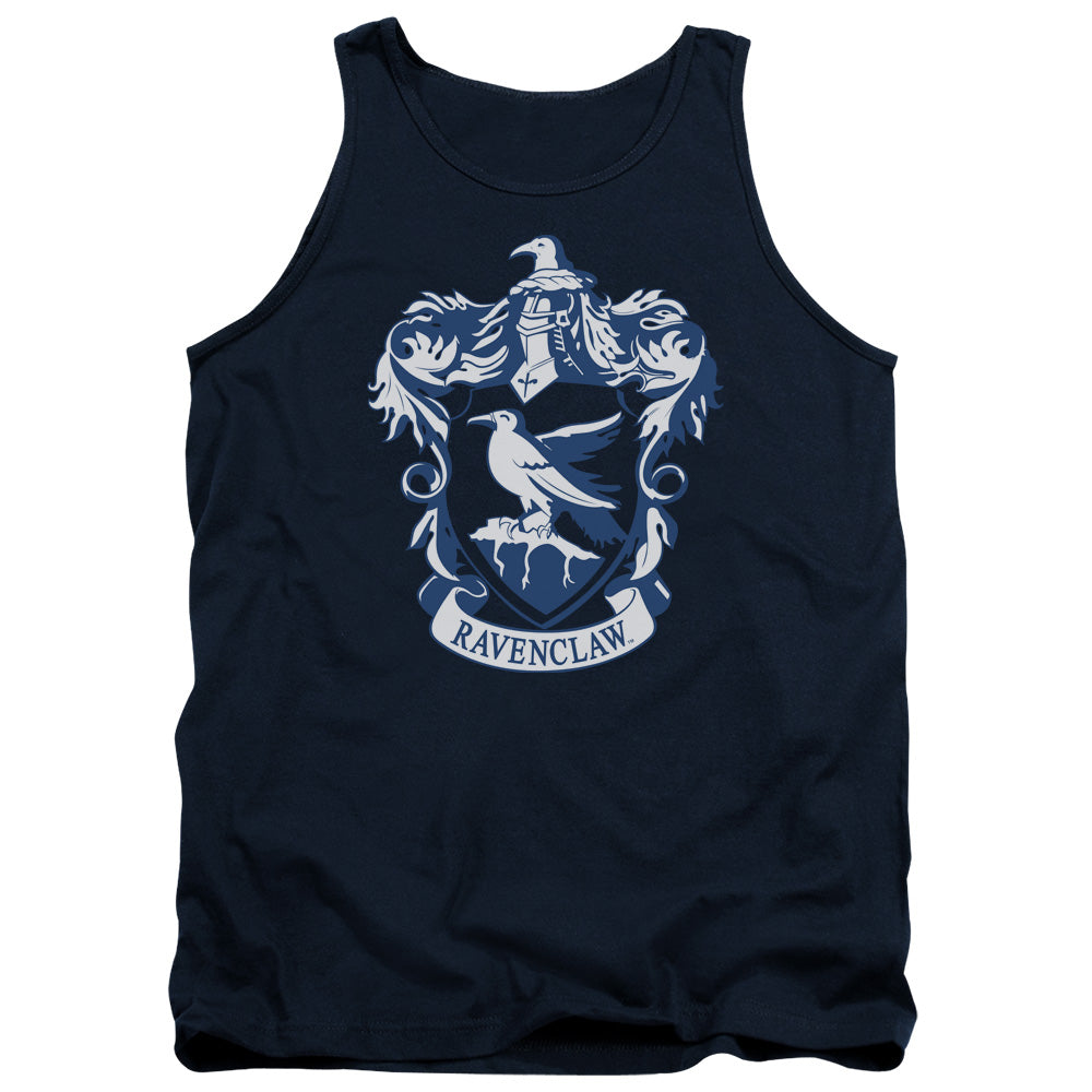 Harry Potter Ravenclaw Crest Mens Tank Top Shirt Navy Blue