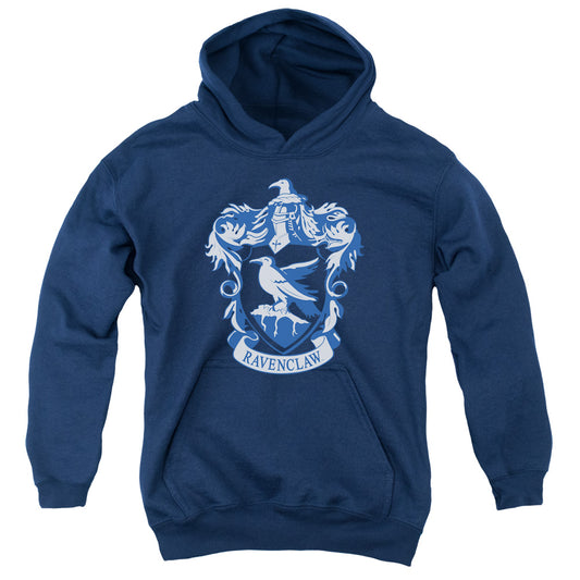 Harry Potter Ravenclaw Crest Kids Youth Hoodie Navy Blue