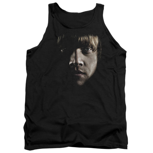 Harry Potter Ron Poster Head Mens Tank Top Shirt Black