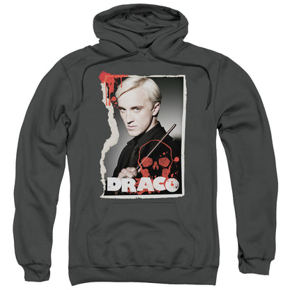 Harry Potter Draco Frame Mens Hoodie Charcoal