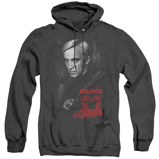 Harry Potter Draco Portrait Heather Mens Hoodie Black