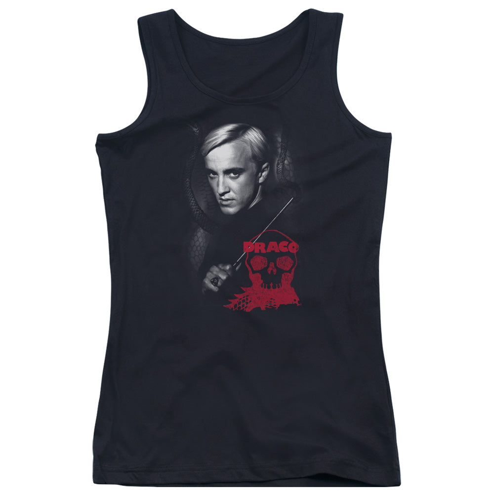 Harry Potter Draco Portrait Womens Tank Top Shirt Black