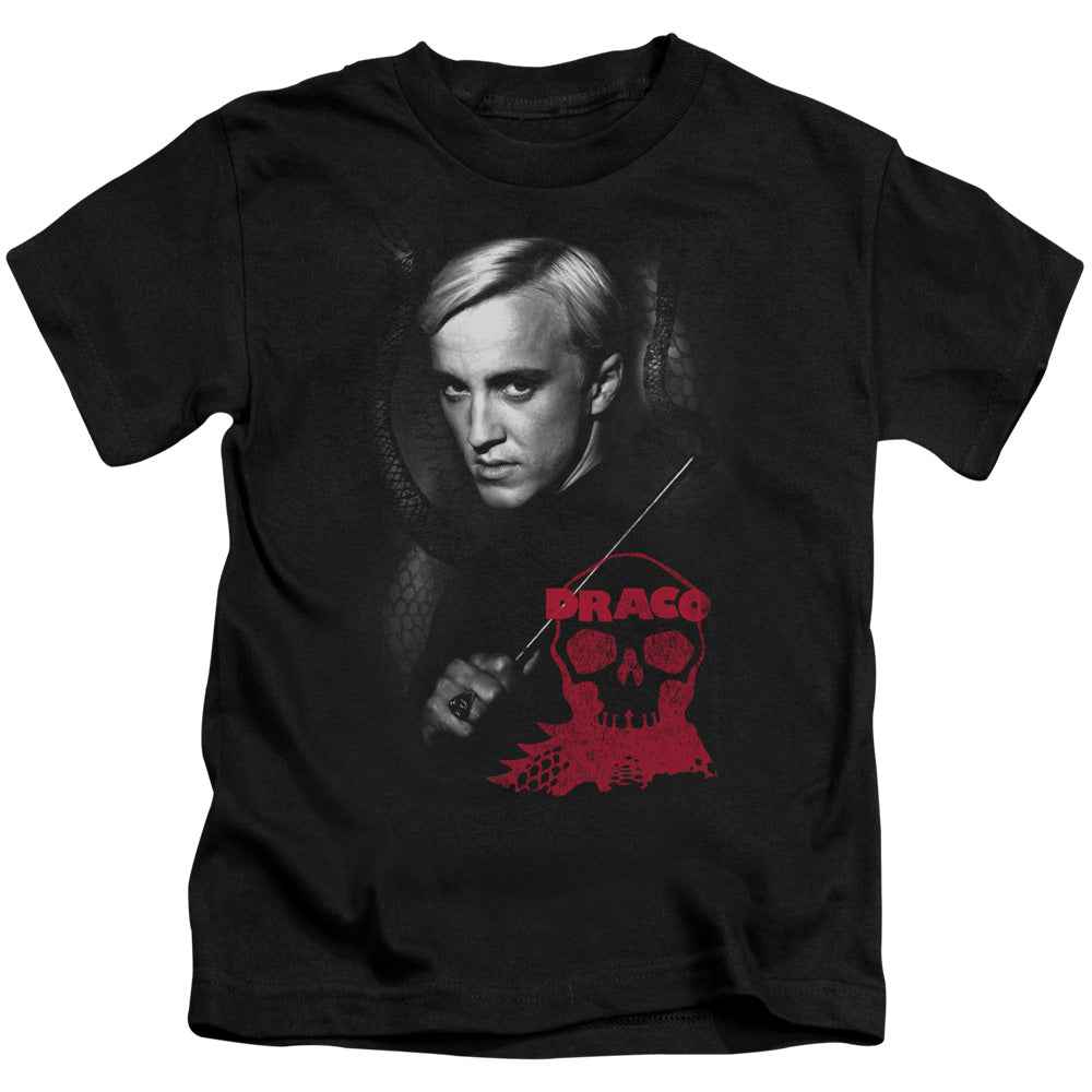 Harry Potter Draco Portrait Juvenile Kids Youth T Shirt Black