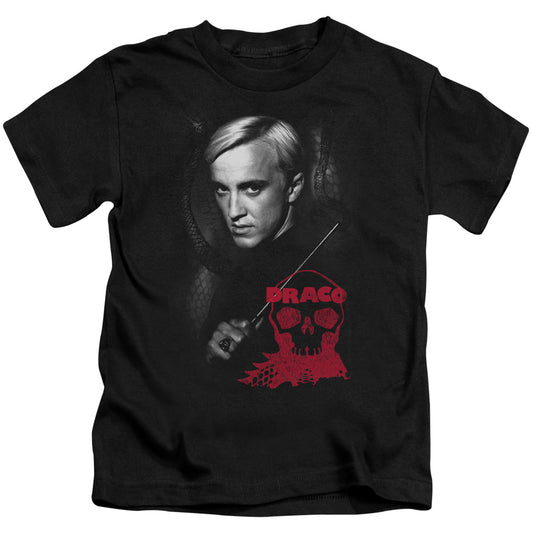 Harry Potter Draco Portrait Juvenile Kids Youth T Shirt Black