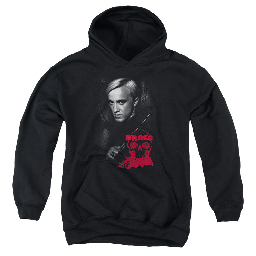 Harry Potter Draco Portrait Kids Youth Hoodie Black