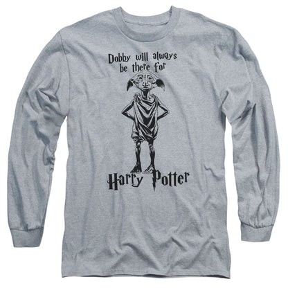 Harry Potter Always Be There Mens Long Sleeve Shirt Athletic Heather