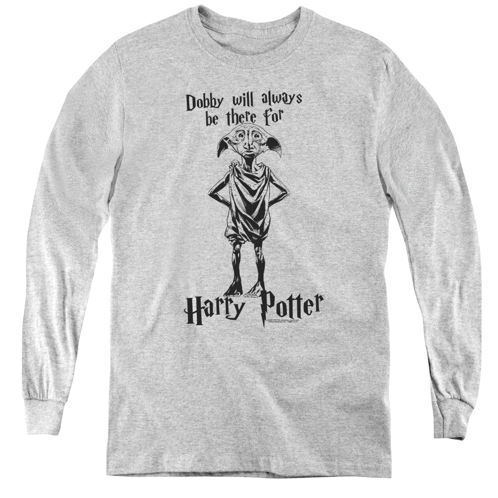 Harry Potter Always Be There Long Sleeve Kids Youth T Shirt Athletic Heather